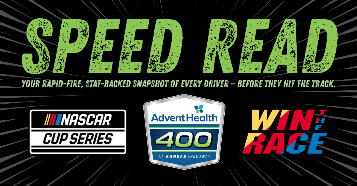 SPEED READ – CUP SERIES AT KANSAS