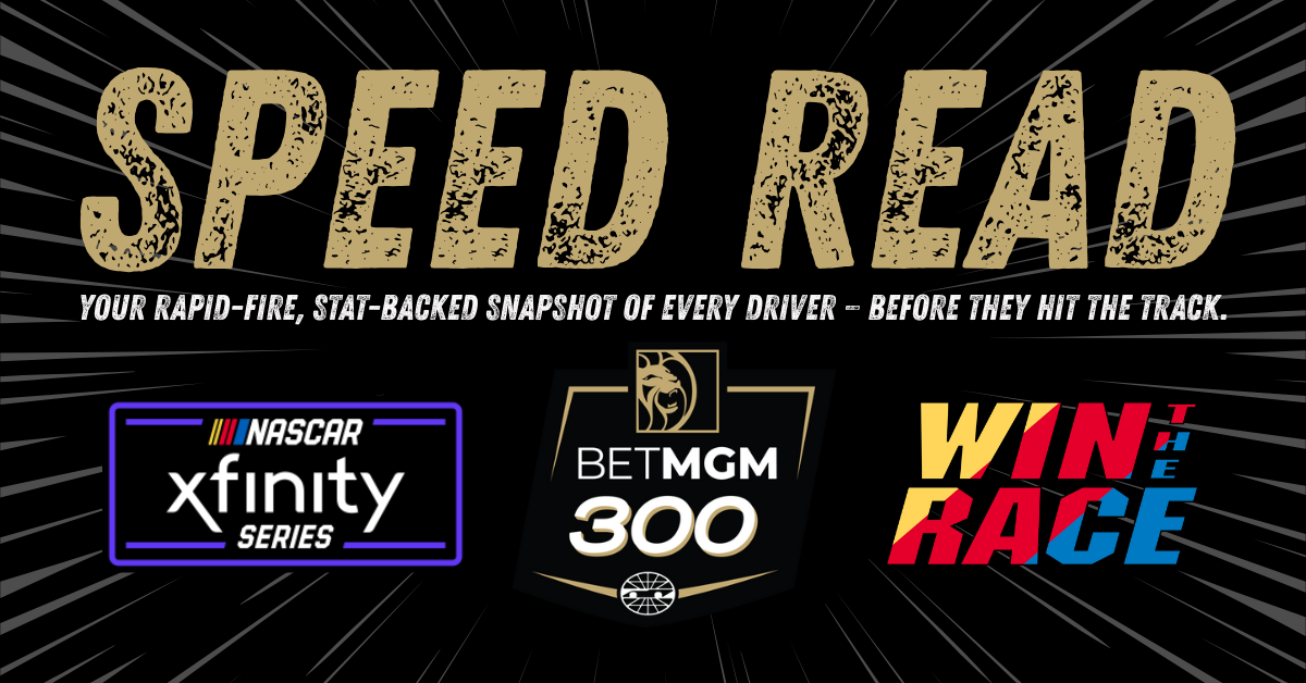 SPEED READ – XFINITY SERIES AT CHARLOTTE