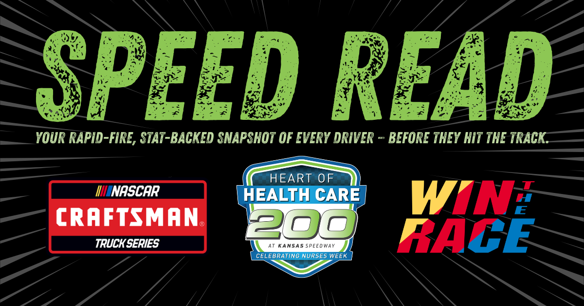 SPEED READ – TRUCK SERIES AT KANSAS