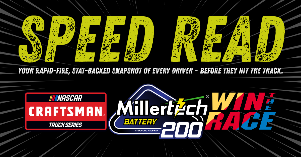 SPEED READ – TRUCK SERIES AT POCONO